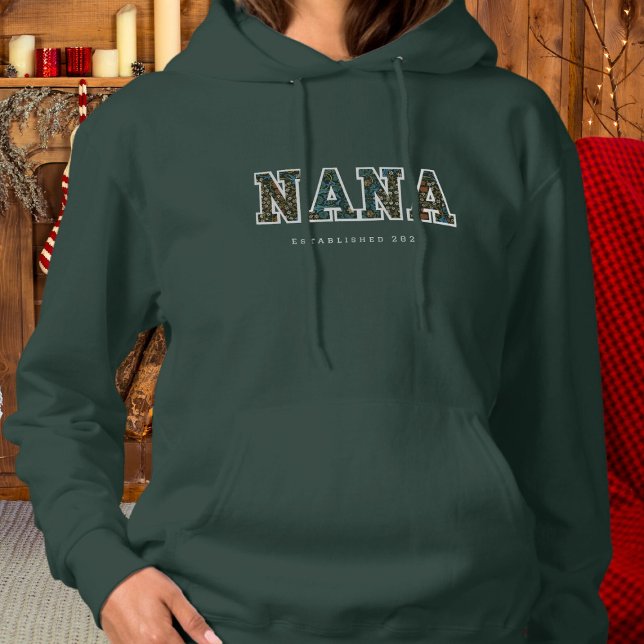 Nana customised year - dark trendy hoodie (Creator Uploaded)