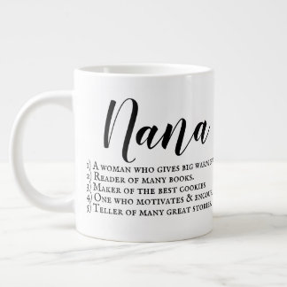 Nana descirption mug with picture