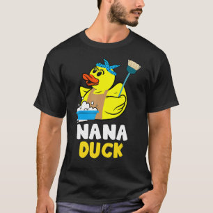 Nana Duck Cute Grandma Rubber Duck Yellow Duck T-Shirt