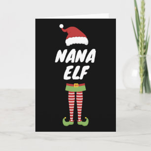 Nana Elf  Card