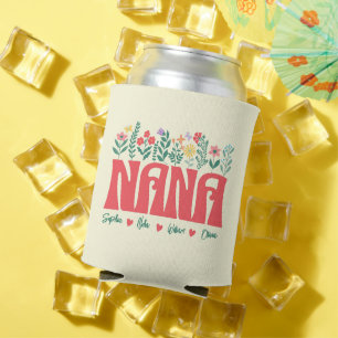 NANA GRANDMA GRANDMOTHER GRANNY -Customise it Can Cooler