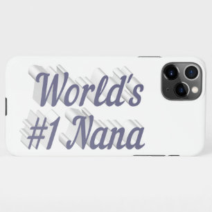 Nana grey text Mothers Day iPhone 11Pro Max Case