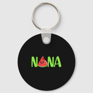 Nana happy mother's day proud nana watermelon frui key ring