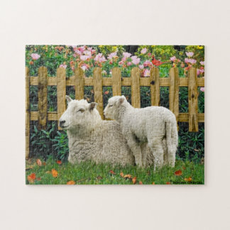 "Nana & Her Lamb" Puzzle