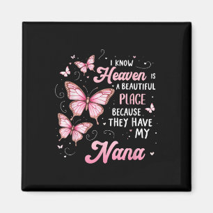 Nana Is My Guardian Angel In Heaven Memorial Day Magnet