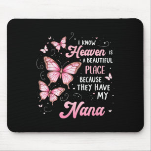 Nana Is My Guardian Angel In Heaven Memorial Day Mouse Pad