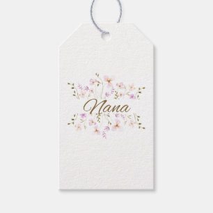 Nana Mother’s Day Grandma Birthday Editable Gift Tags