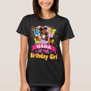 Nana Of Birthday Girl Gracie Birthday Dolls Girl P T-Shirt