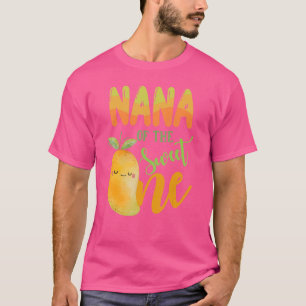 Nana Of The Sweet One 1st Birthday Mango Family T-Shirt