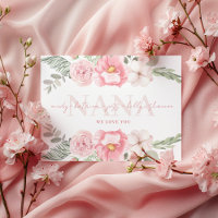 Nana Personalised Floral Greeting Card