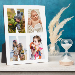 Nana Photo Collage Keepsake Plaque