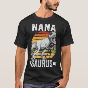 Nana Saurus Dinosaur Nanasaurus Family Matching T  T-Shirt