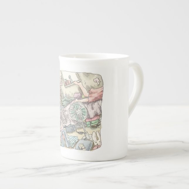 Nanana Nagare Bone China Mug (Front Right)
