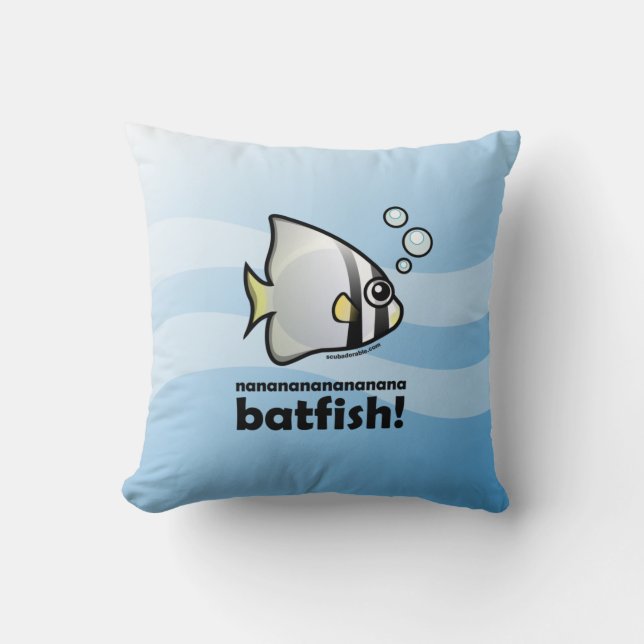 nananananananana Batfish!  Cushion (Front)