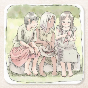 Nananyayaji Square Paper Coaster