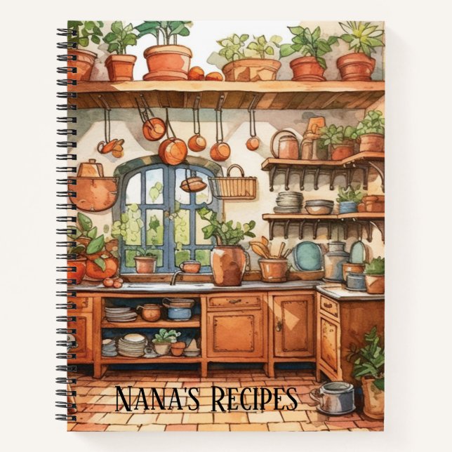 Nana's Favourite Recipes Keepsake Cook Book (Front)
