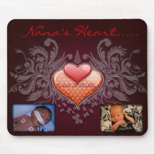 Nana's Heart Mousepad