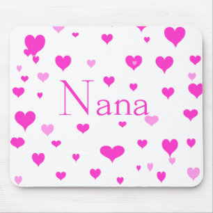 Nana's Hearts Mousepad