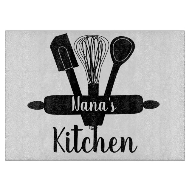 Nana's Kitchen Cutting Board (Front)