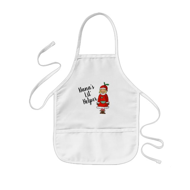 Nana's lil helper kids apron (Front)