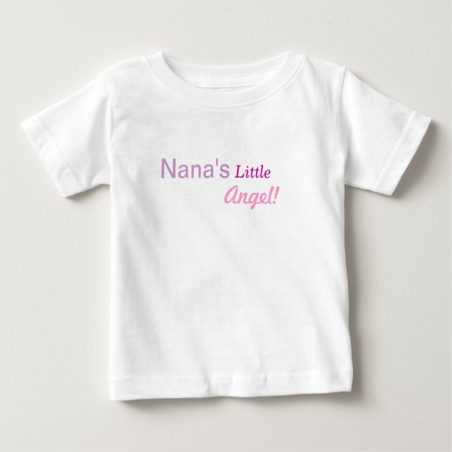 Nana's little angel baby T-Shirt (Front)
