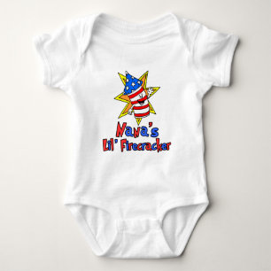 Nana's Little Firecracker Baby Bodysuit