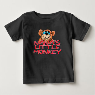 Nana's Little Monkey Baby T-Shirt