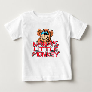 Nana's Little Monkey Baby T-Shirt