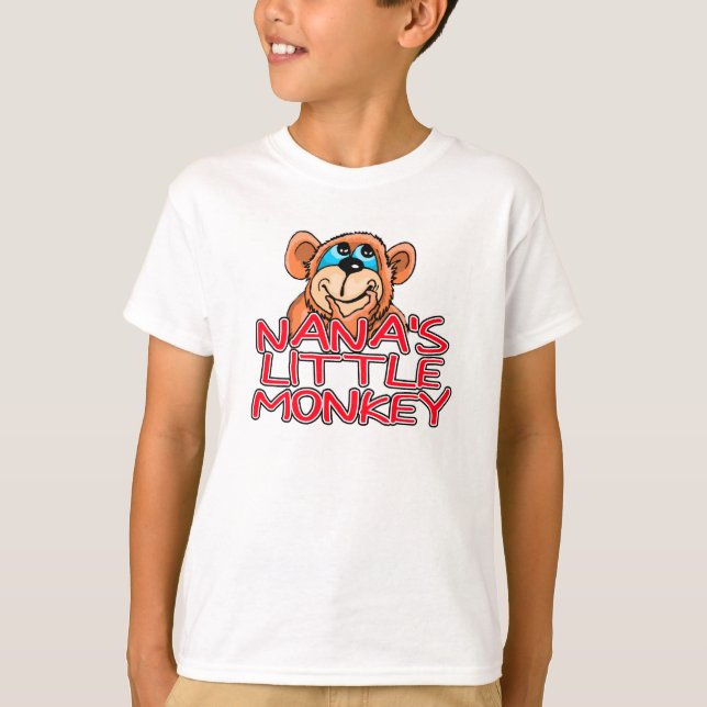 Nana's Little Monkey T-Shirt (Front)
