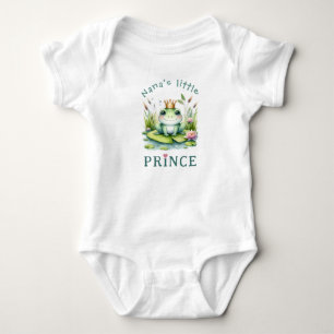 Nana's Little Prince Baby Body Suit Bodysuit