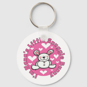 Nana's Little Snuggle Bunny Key Ring