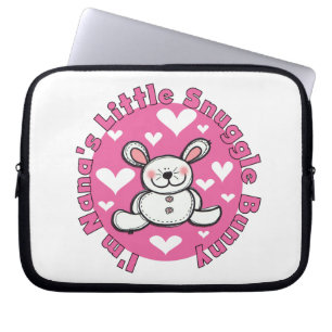 Nana's Little Snuggle Bunny Laptop Sleeve