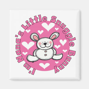 Nana's Little Snuggle Bunny Magnet
