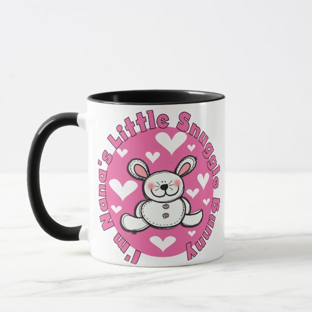 Nana's Little Snuggle Bunny Mug (Left)