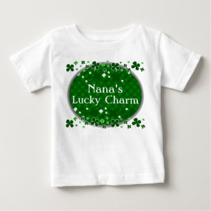Nana's Lucky Charm, St. Patrick's Day Baby T-Shirt