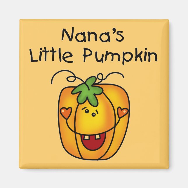 Nana's Pumpkin Halloween T-shirts and Gifts Magnet (Front)