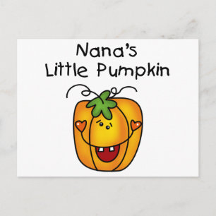 Nana's Pumpkin Halloween T-shirts and Gifts Postcard