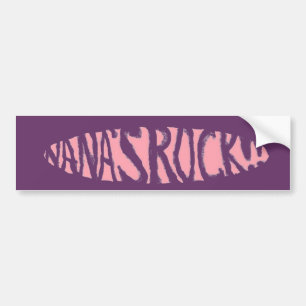 nanas rock bumper sticker
