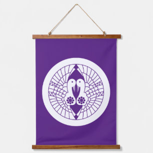 Nanbu cranes hanging tapestry