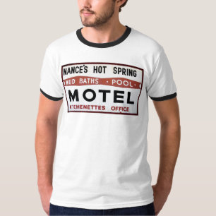 Nances Hot Spring Sign by Vintage Calistoga T-Shirt