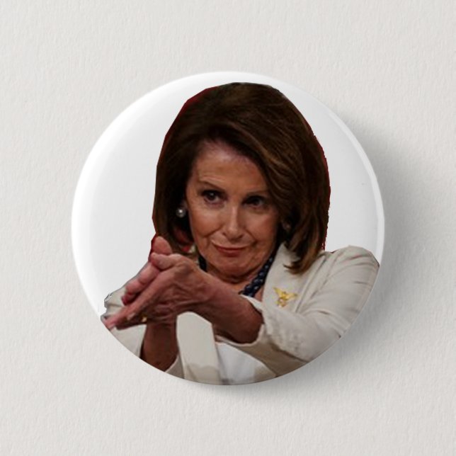 Nancy Claps Back 6 Cm Round Badge (Front)