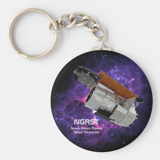 Nancy Grace Roman Space Telescope Key Ring (Front)