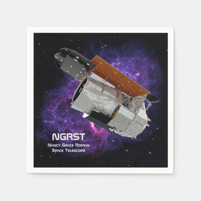 Nancy Grace Roman Space Telescope Napkin (Front)
