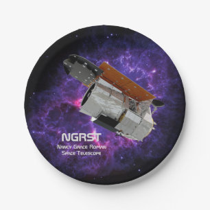 Nancy Grace Roman Space Telescope Paper Plate