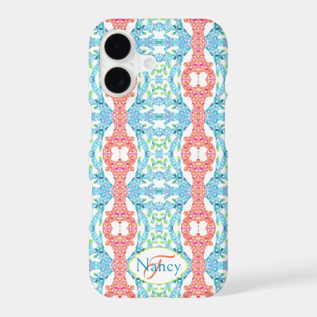Nancy Mosaic iPhone 17 case (Back)