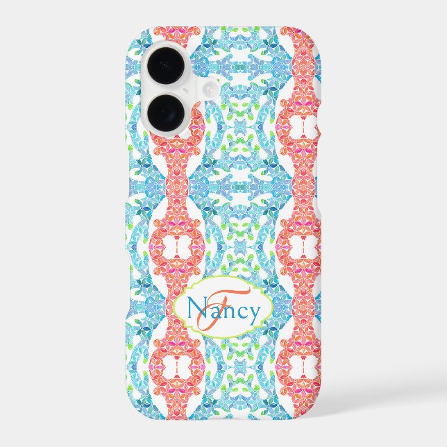 Nancy Mosaic iPhone case (Back)