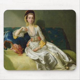 Nancy Parsons in Turkish Dress, c.1771 (oil on cop Mouse Pad