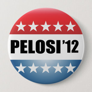 NANCY PELOSI 10 CM ROUND BADGE