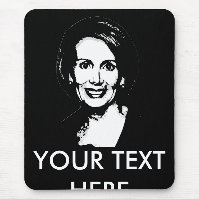 Nancy Pelosi Gear Mouse Pad (Front)
