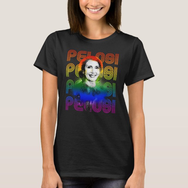 Nancy Pelosi Pride T-Shirt (Front)